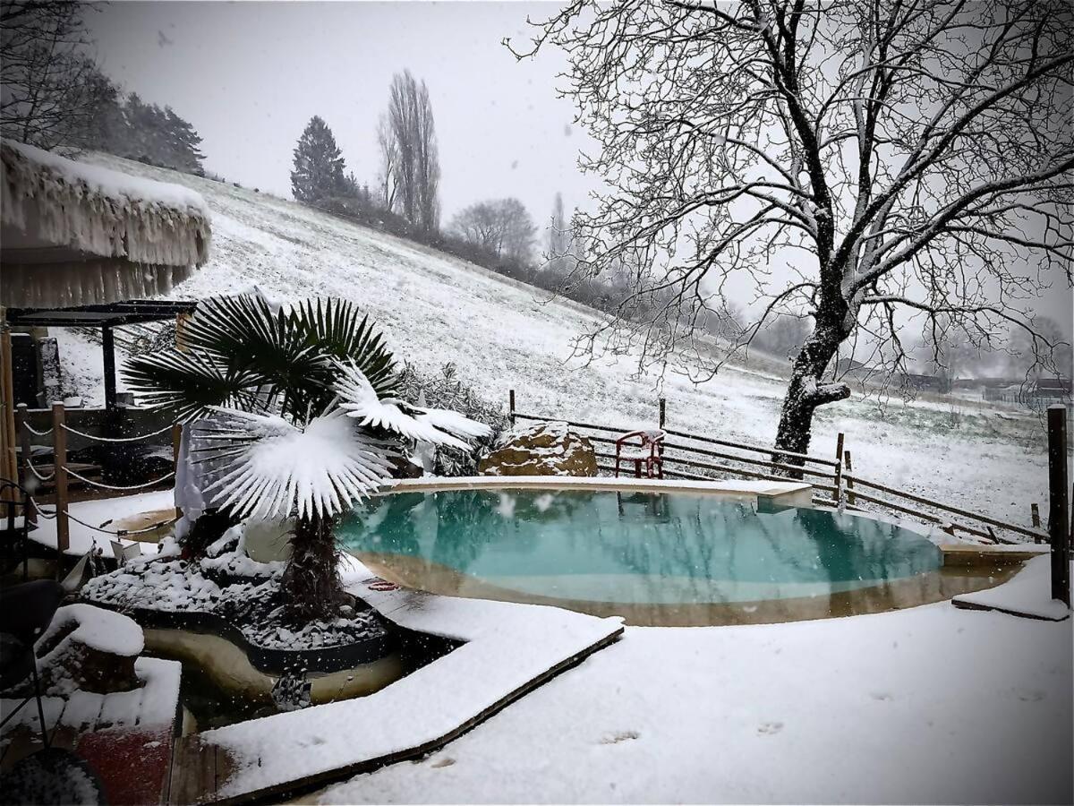 A La Marc'Quize Chambres D'Hotes, Petit Dejeuner Compris, Avec Piscine A Debordement En Exterieur, Bain Nordique A 38 Degres En Prestation Supplement Sur Reservation Horaire Anticipee 1 Place De Parking Gratuite Sur Place Mouxy Bagian luar foto