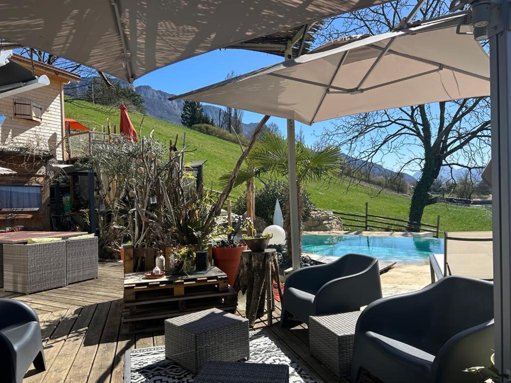 A La Marc'Quize Chambres D'Hotes, Petit Dejeuner Compris, Avec Piscine A Debordement En Exterieur, Bain Nordique A 38 Degres En Prestation Supplement Sur Reservation Horaire Anticipee 1 Place De Parking Gratuite Sur Place Mouxy Bagian luar foto